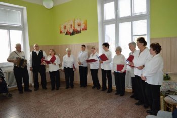 Vystúpenie spevokolu Fialôčka z Poltára