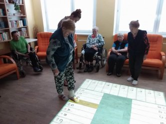 Interaktívne hry na podlahe